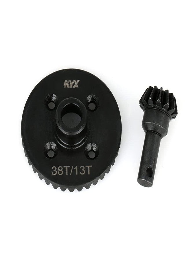 KYX Racing Hardened Steel Bevel Gear Set Front & Rear Axles Upgrades Parts Accessories for 1/10 RC Car Axial RBX10 Ryft - Image 1